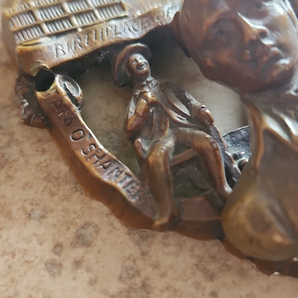 Vintage Cast Brass Door Knocker - Picture 3 of 8